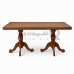 اجاره میز چوبی روستیک
